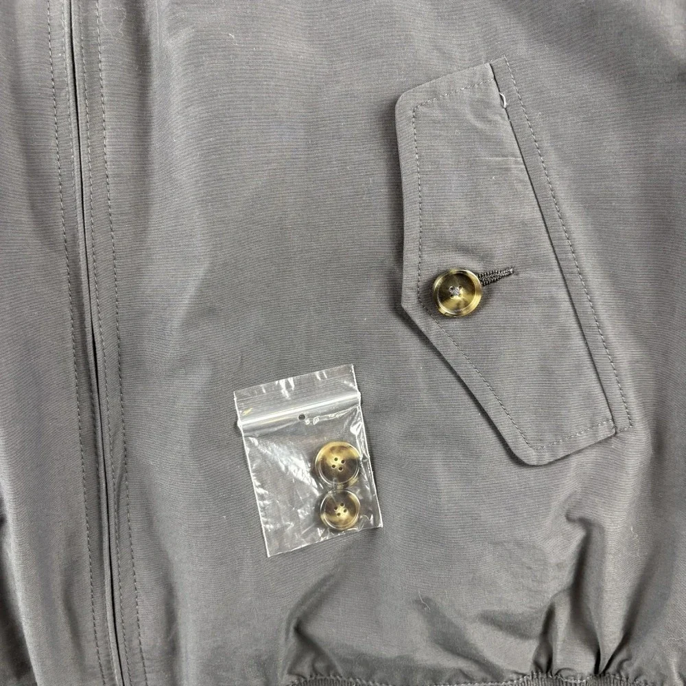 Joseph Abboud Coach Jacket Mens XXL Navy‎ Blue Full Zip Classic Outerwear Golf